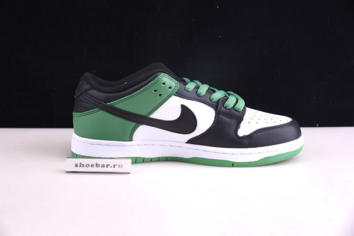 nike sb dunk low classic green bq6817-302