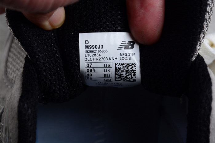 new balance x jjjjound 990v3 brown black