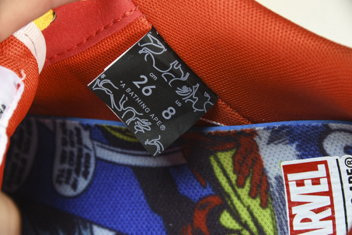 a bathing ape bape sta marvel comics iron man