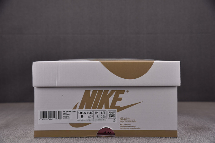 Jordan 1 Retro Low OG SP Travis Scott Michael Rubin White Party TD1228-111