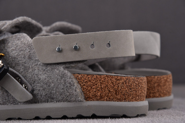 D*or by birkenstock tokio mule gray