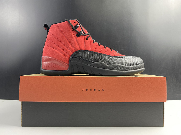 air jordan 12 retro reverse flu game ct8013-602