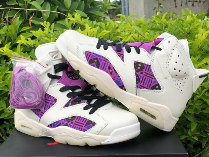 air jordan 6 retro quai54 sail black (2020) cz4152-101