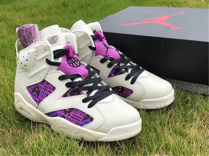 air jordan 6 retro quai54 sail black (2020) cz4152-101