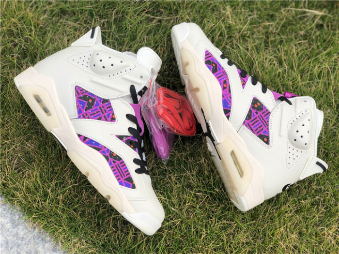 air jordan 6 retro quai54 sail black (2020) cz4152-101