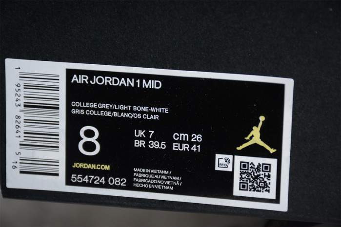 jordan 1 mid linen 554724-082