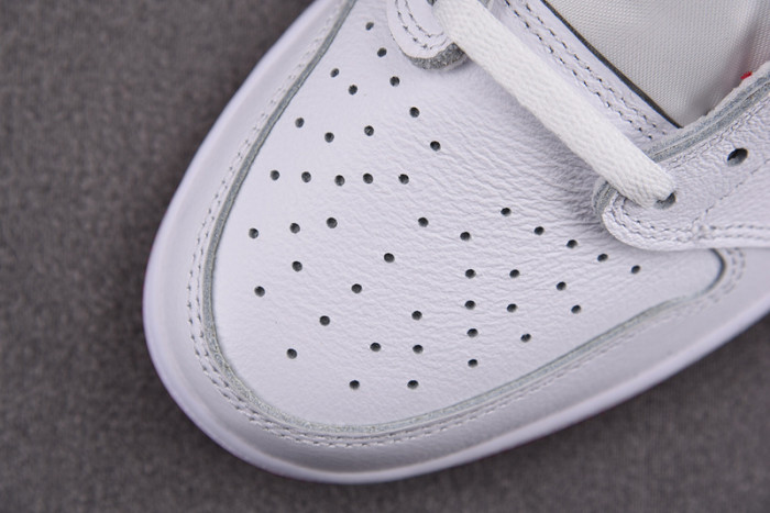 air jordan 1 retro low“white varsity red”