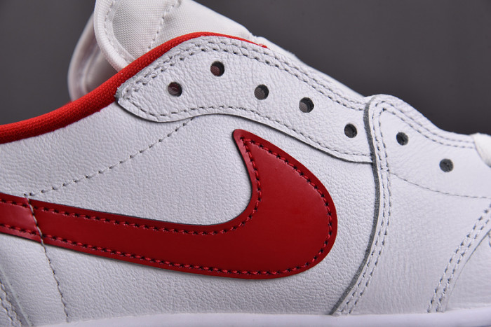 air jordan 1 retro low“white varsity red”
