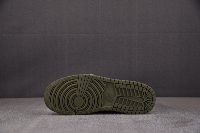 Kids Air Jordan 1 Retro Low OG SP Travis Scott Medium Olive DO5442-200