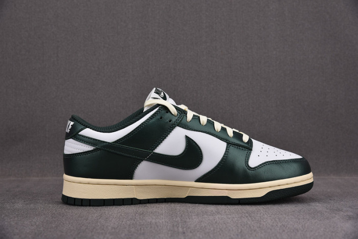 nike dunk low “vintage green” dq8580-100