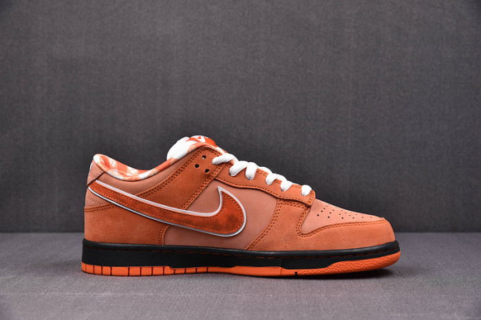concepts x nike sb dunk low “orange lobster” fd8776-800