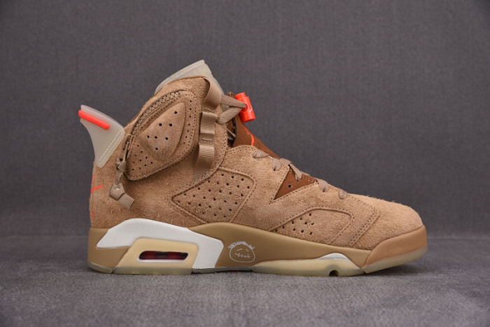 air jordan 6 retro travis scott british khaki dh0690-200