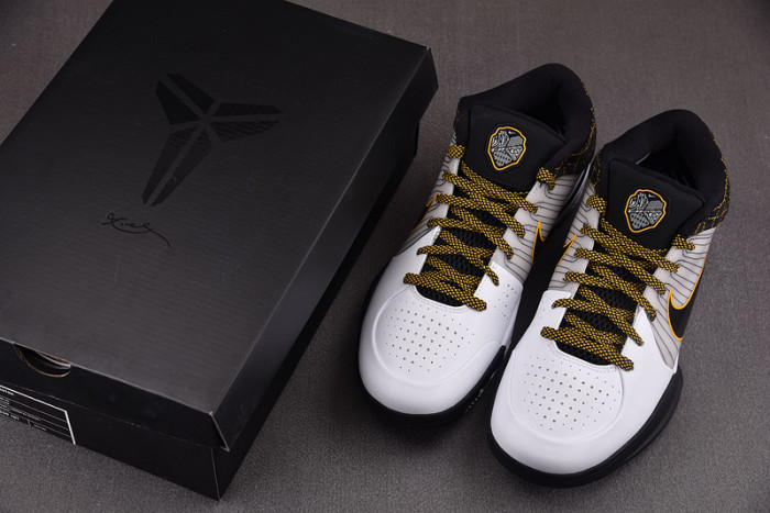 nike nike kobe 4 protro white black del sol av6339-101