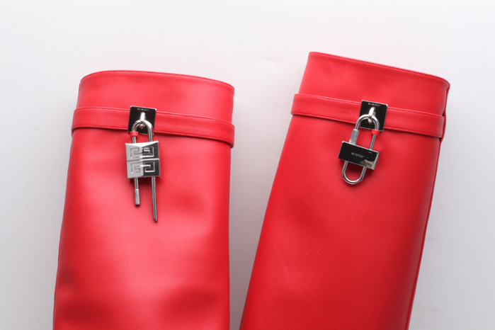 give*chy shark leather boots