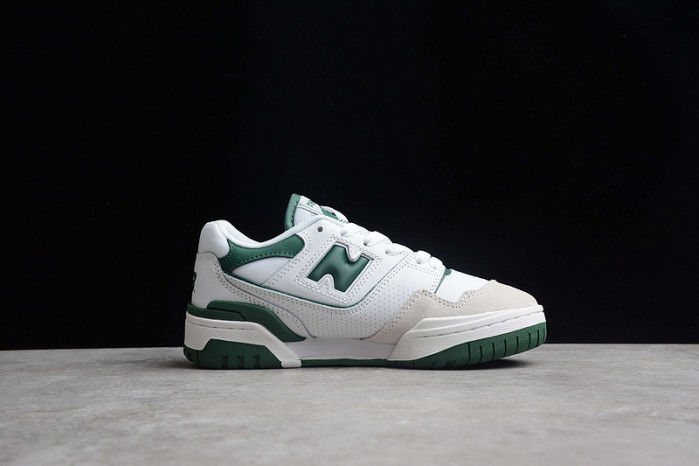 new balance 550 white green