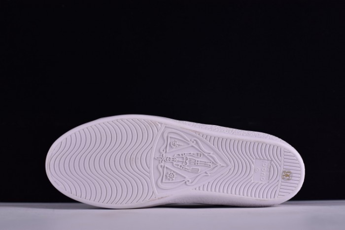 gu ace embroidered low-top sneaker with colorful stars 431942-a38g1