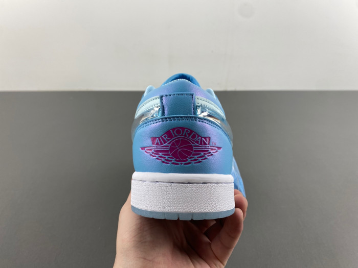 jordan 1 low se aquarius blue (gs) kids fn7366-400