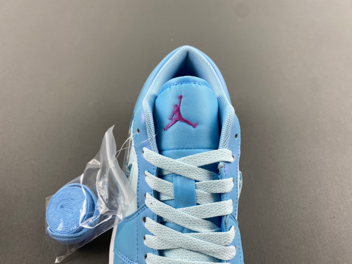 jordan 1 low se aquarius blue (gs) kids fn7366-400