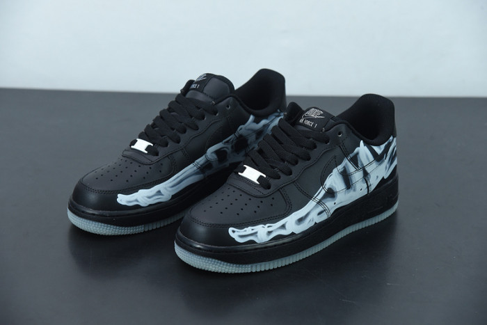 air force 1 low black skeleton halloween (2019)