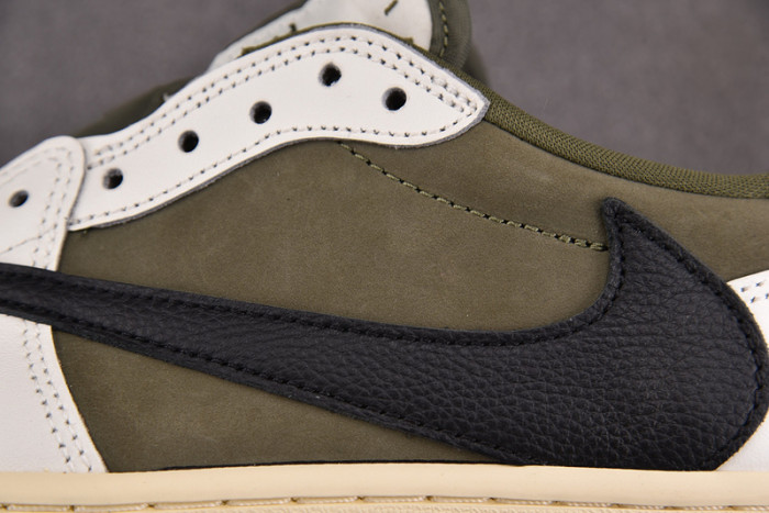travis scott x air jordan 1 low og medium olive