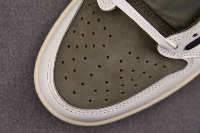 travis scott x air jordan 1 low og medium olive