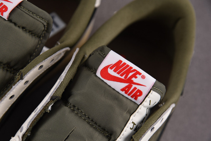 travis scott x air jordan 1 low og medium olive