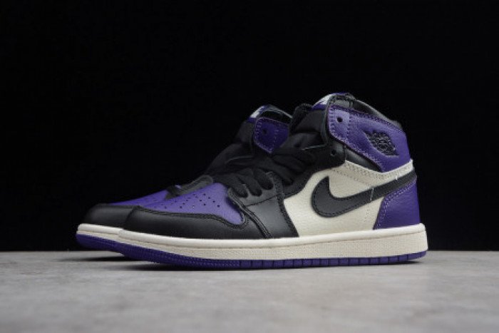 AIR JORDAN 1 RETRO HIGH COURT PURPLE Kids-555088-501