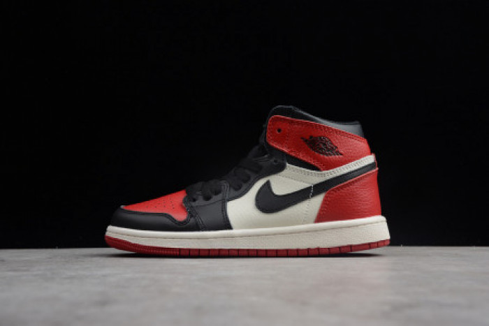 AIR JORDAN 1 RETRO HIGH BRED TOE OG Kids-555088-610