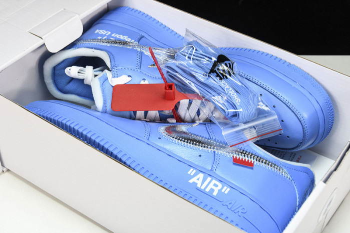 nike air force 1 low fw mca university blue ci1173-400