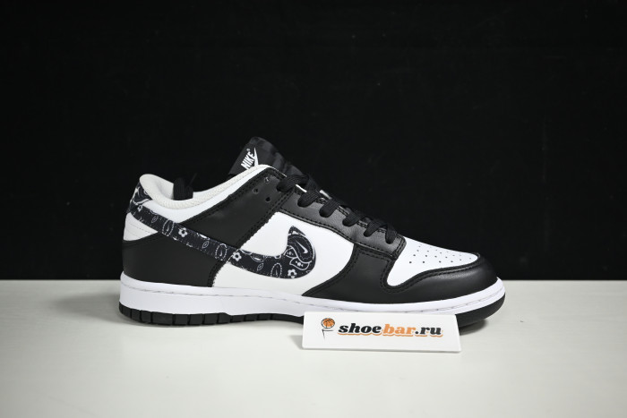 nike dunk low essential paisley pack black dh4401-100