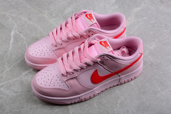 nike dunk low triple pink (ps)