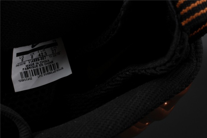 nike air foamposite one “copper” black/ metallic mens 314996-007