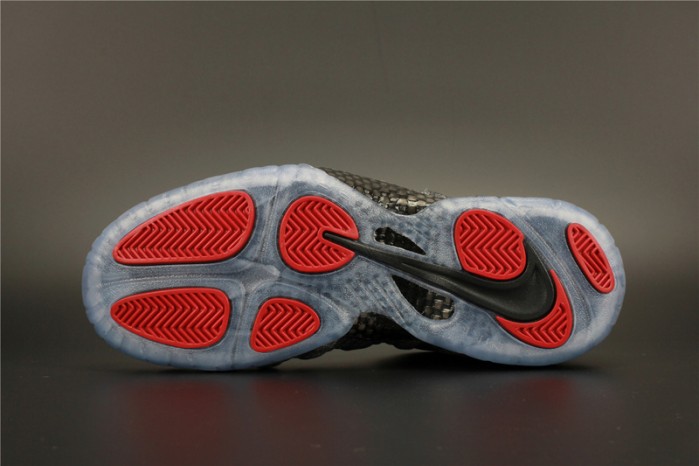 nike air foamposite pro "tech fleece" dark grey mens 624041-007