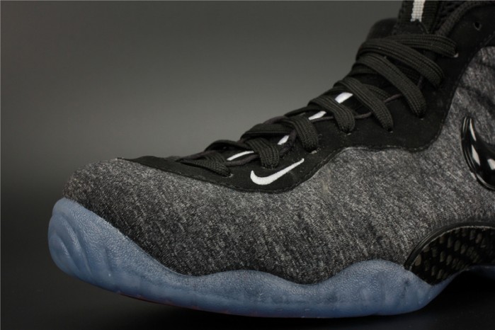nike air foamposite pro "tech fleece" dark grey mens 624041-007