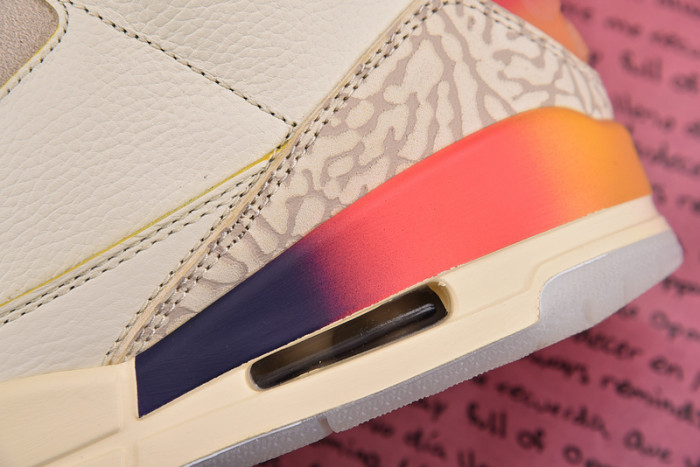 j balvin x air jordan 3 "medellín sunset"