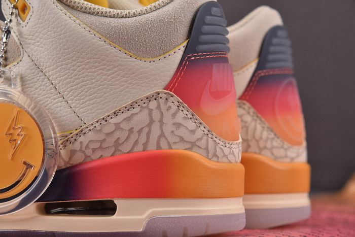 j balvin x air jordan 3 "medellín sunset"
