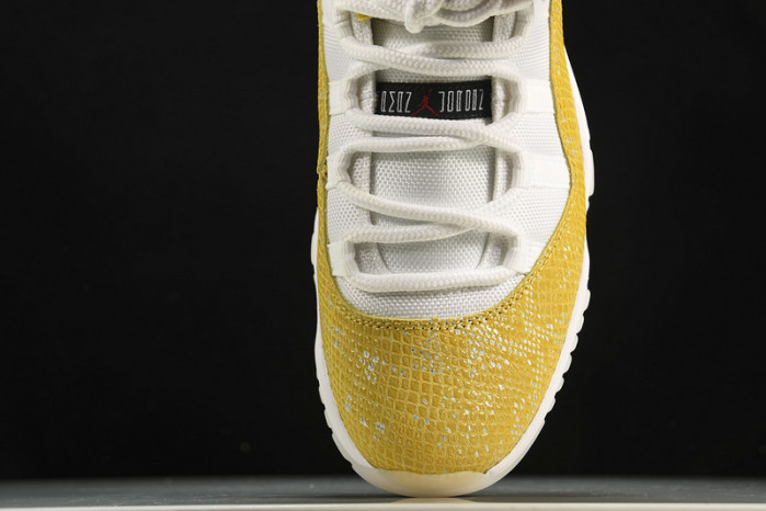 jordan 11 low “yellow snakeskin”