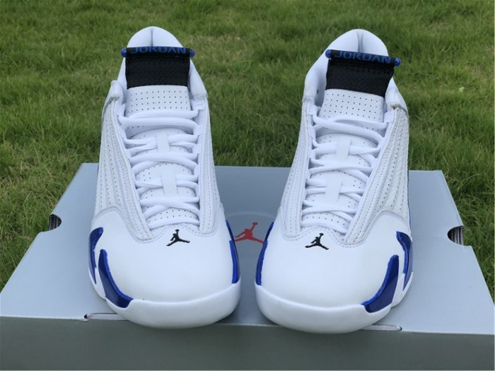 air jordan 14 retro white hyper royal 487471-104