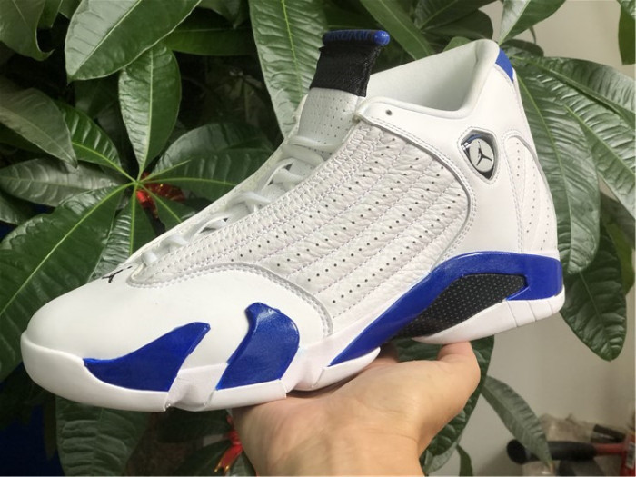air jordan 14 retro white hyper royal 487471-104