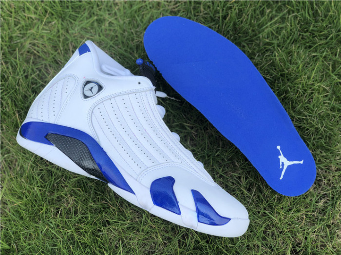 air jordan 14 retro white hyper royal 487471-104