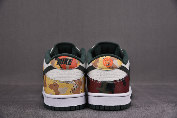 nike dunk low se sail multi-camo - dh0957-100