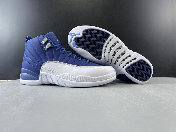 air jordan 12 retro stone blue 130690-404