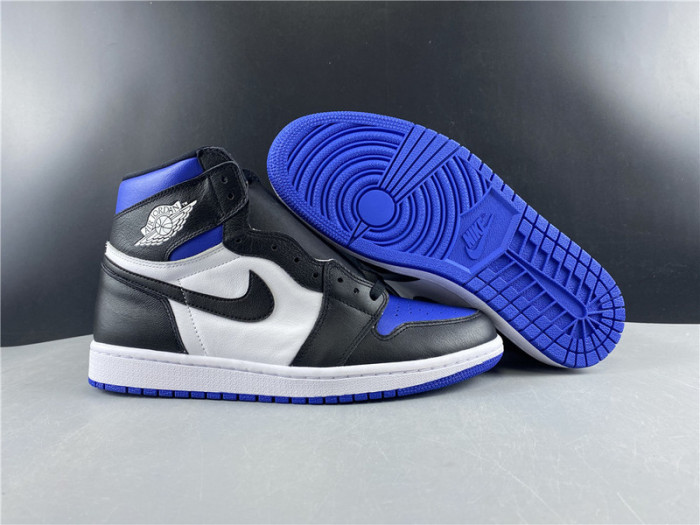 air jordan 1 retro high black game royal 555088-041‎