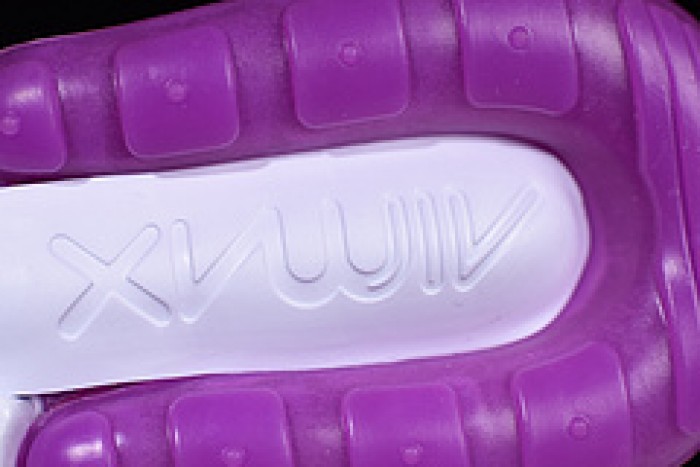 Nike womens Air Max 270 white purple AH6789 106
