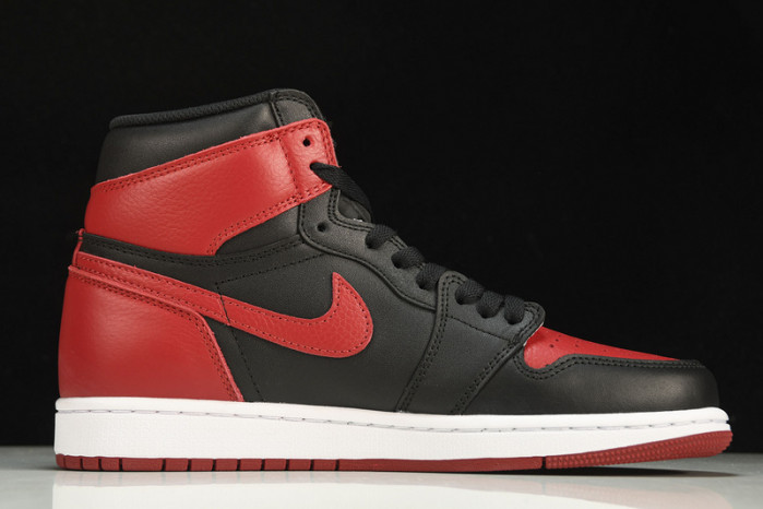 air jordan 1 retro bred "banned" (2016) 555088-001