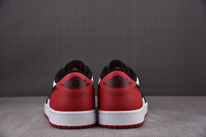 air jordan 1 low og "black toe"