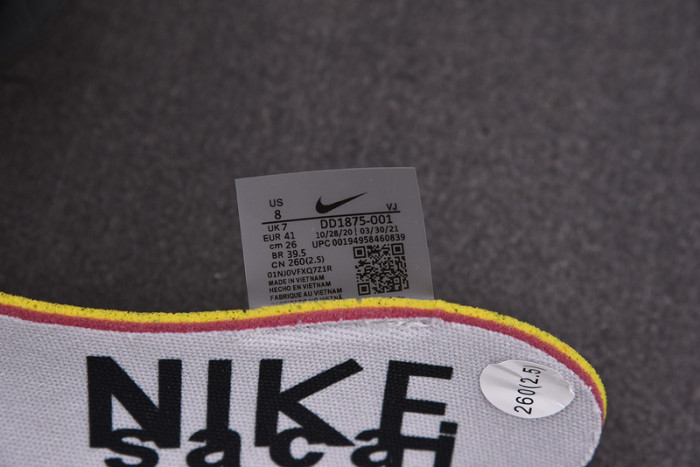 sacai x nike vaporwaffle dd1875-001