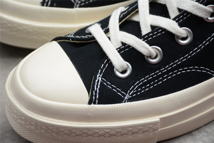 converse chuck taylor all-star 70 hi comme des garcons play black