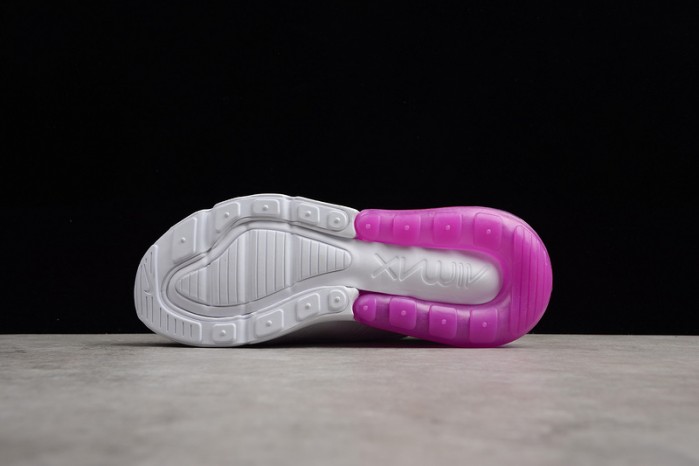 Women’s Nike Air Max 270 Black Purple Running Shoes AH6789-106