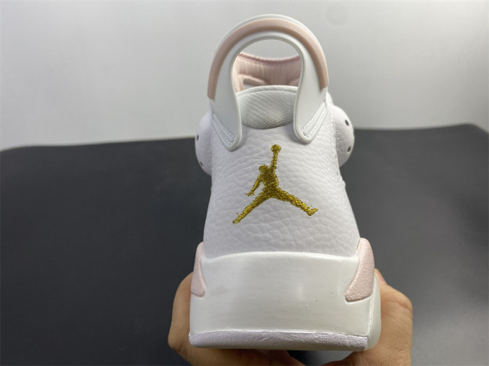 air jordan 6 wmns “gold hoops” dh9696-100